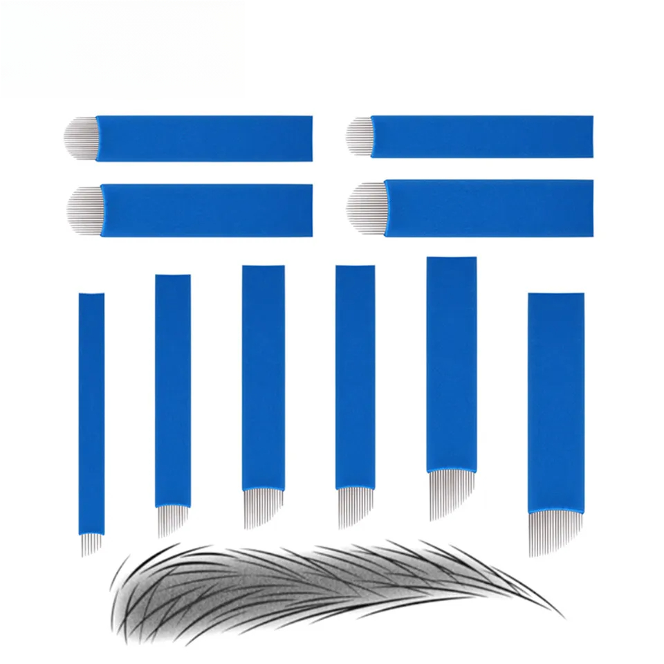 Embroidery Eyebrow - Microblading Tebori Blades Needles Tattoo Needles