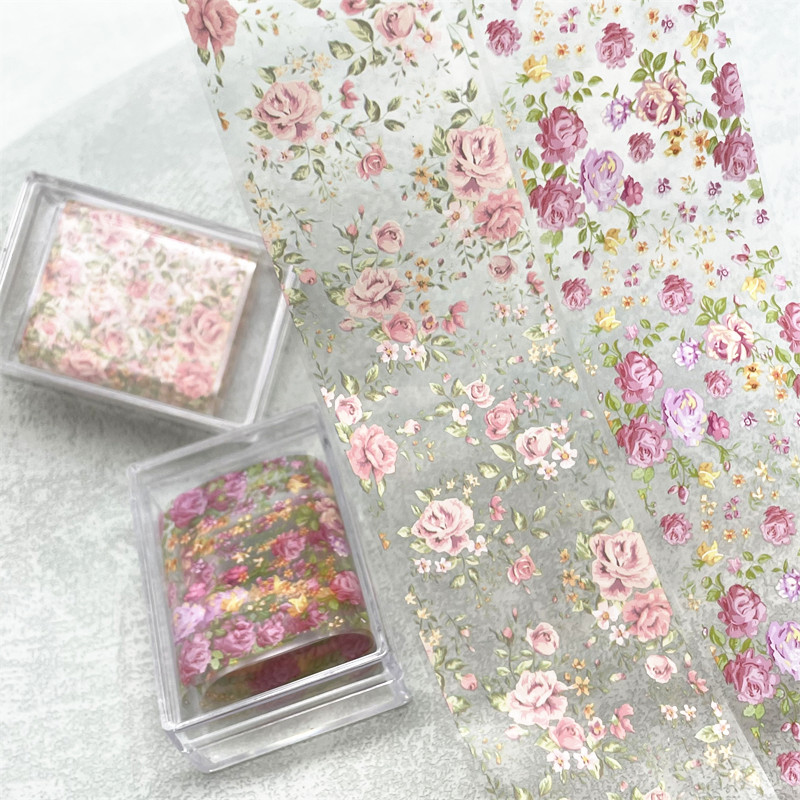 Transfer Paper Carbon - 1Pc 100cm Flower Nail Foils for