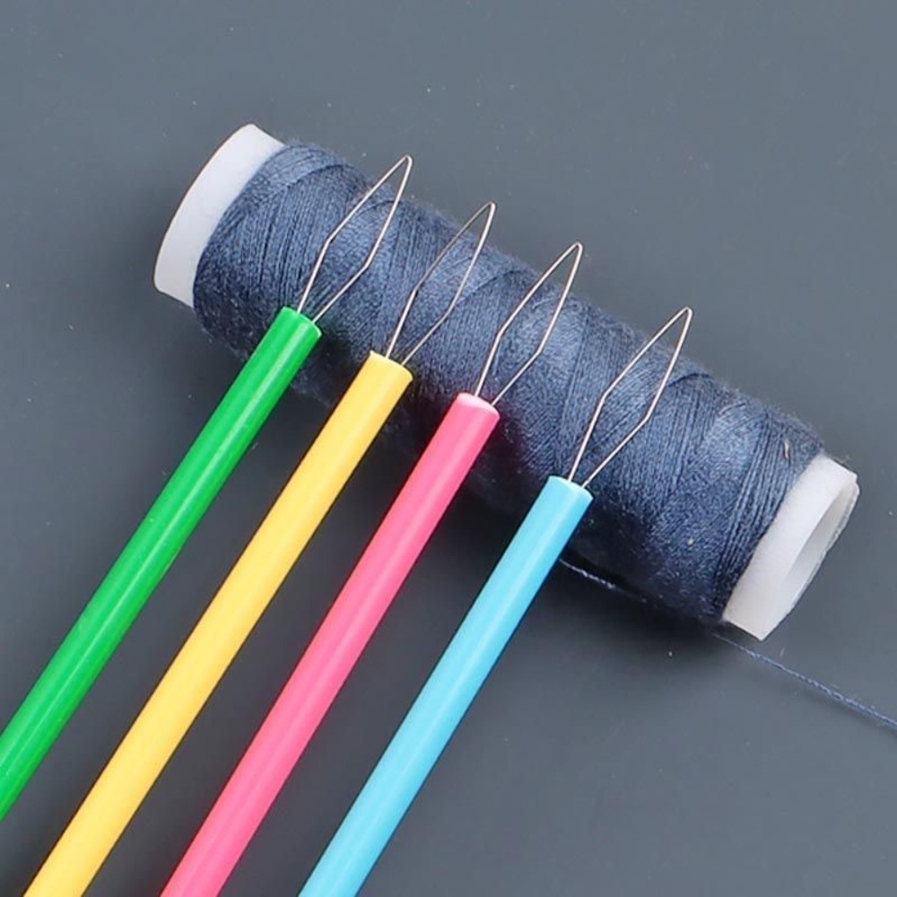 Embroidery Cross Stitch Patterns - 10Pcs Needlework Threading Needle Threaders Sewing