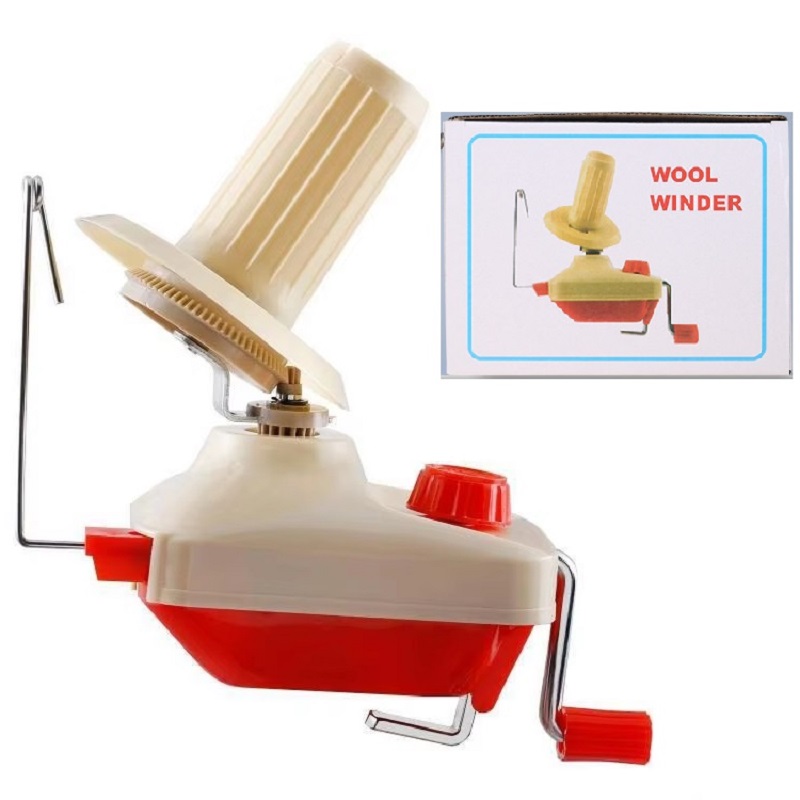 Embroidery Operator - Red Needlecraft Yarn Ball Winder Hand