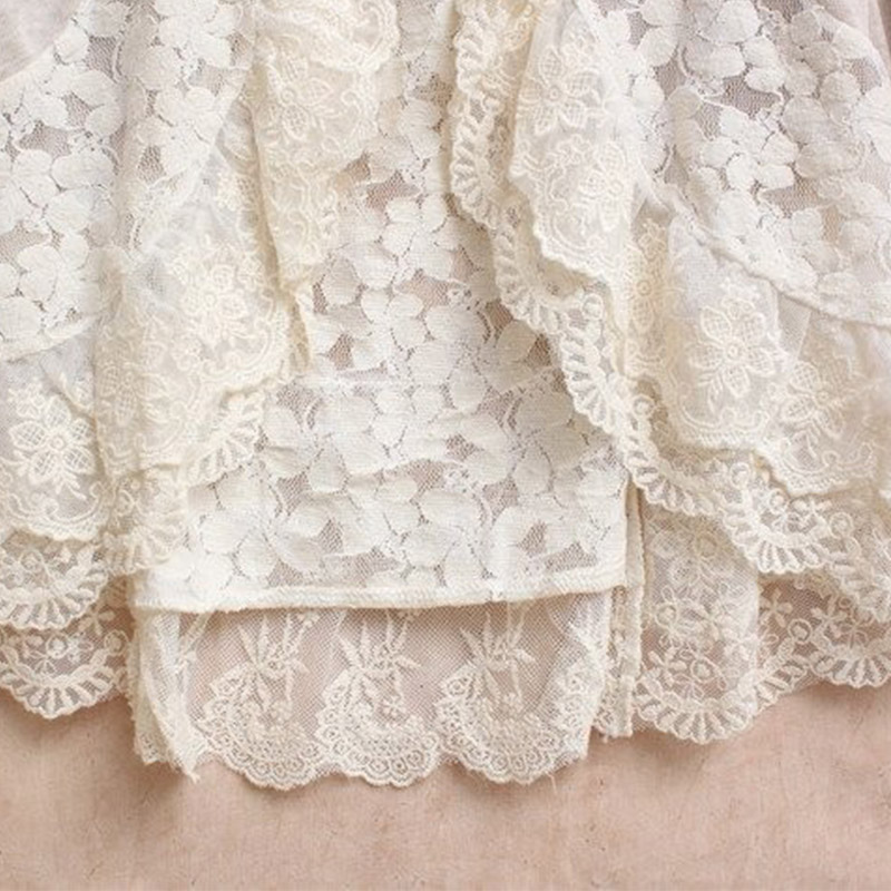 Spring Mori Girl Sweet Shirt W - Embroidery Jersey 评论和价格
