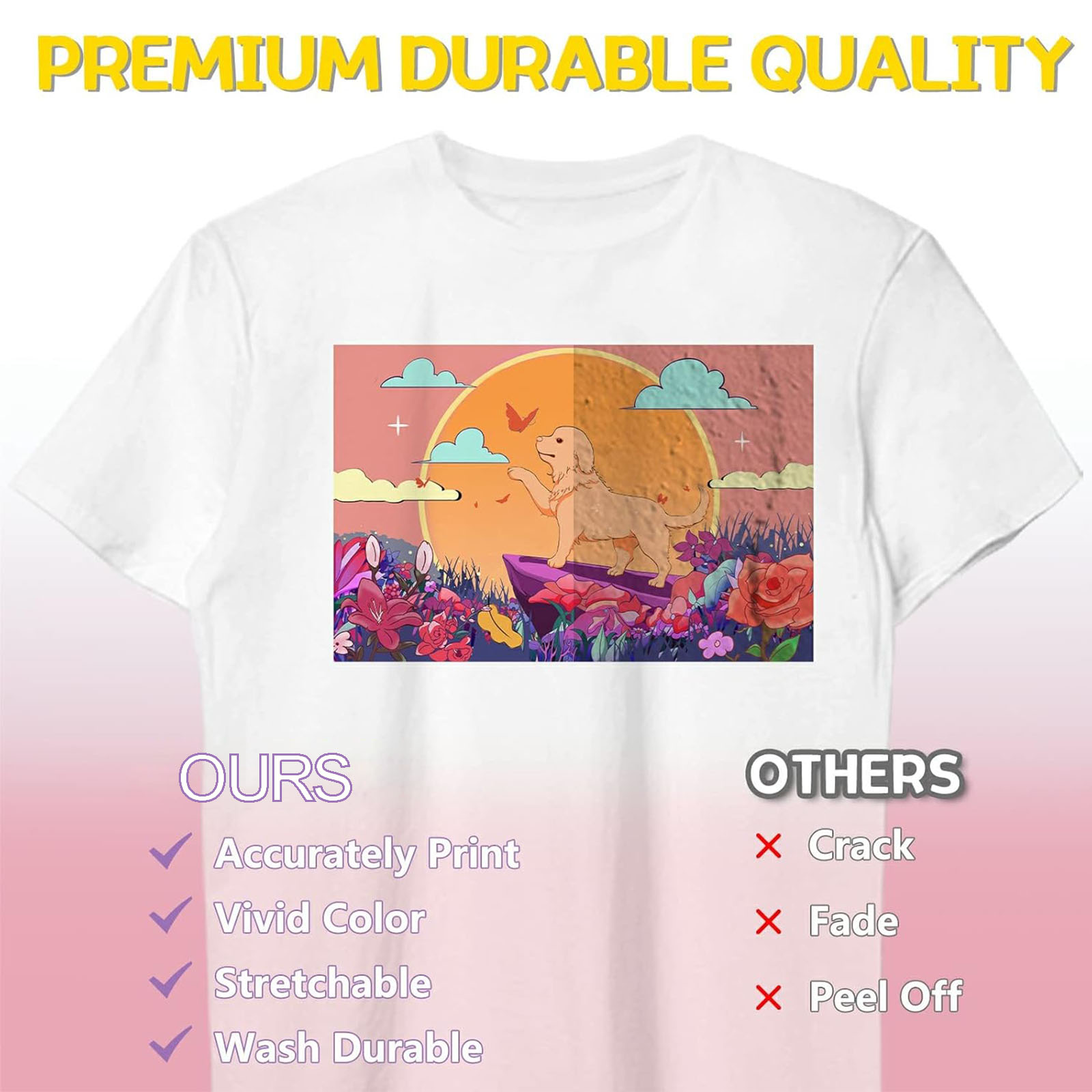 5 Sheets A4 Heat Transfer Pape - Transfer Paper Carbon 评论和价格