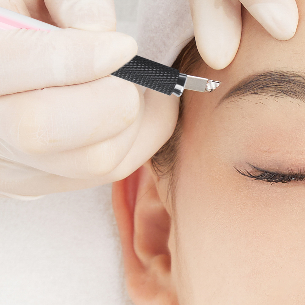 1pcs Manual Tattoo Pen Microbl - Embroidery Eyebrow 评论和价格