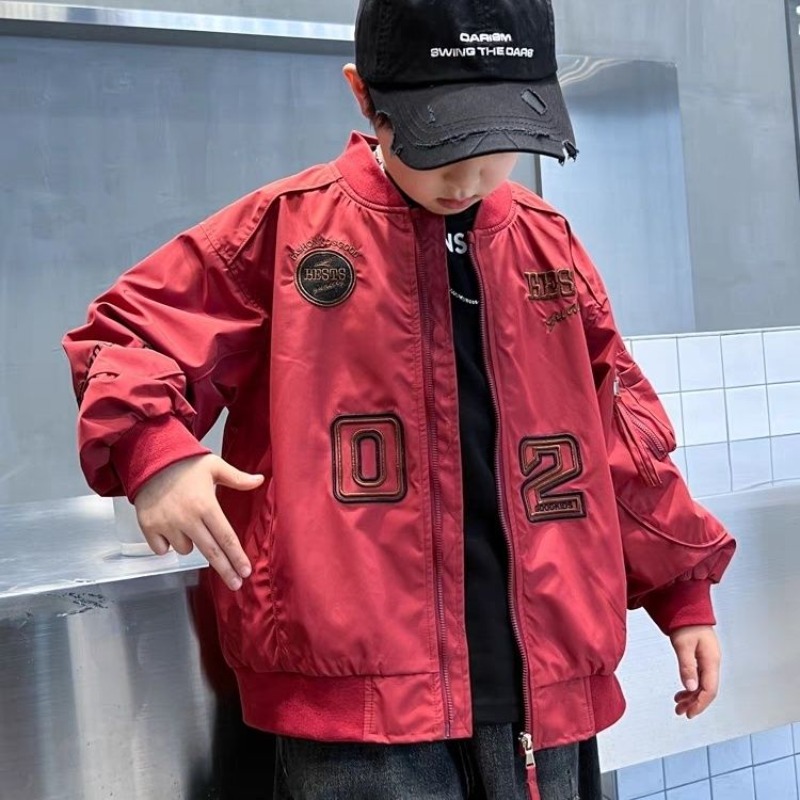 2025 New Boys Baseball Jacket  - Embroidery Designer 评论和价格