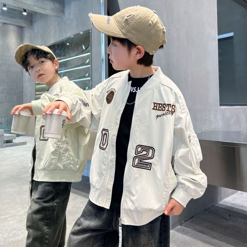 2025 New Boys Baseball Jacket  - Embroidery Designer 评论和价格