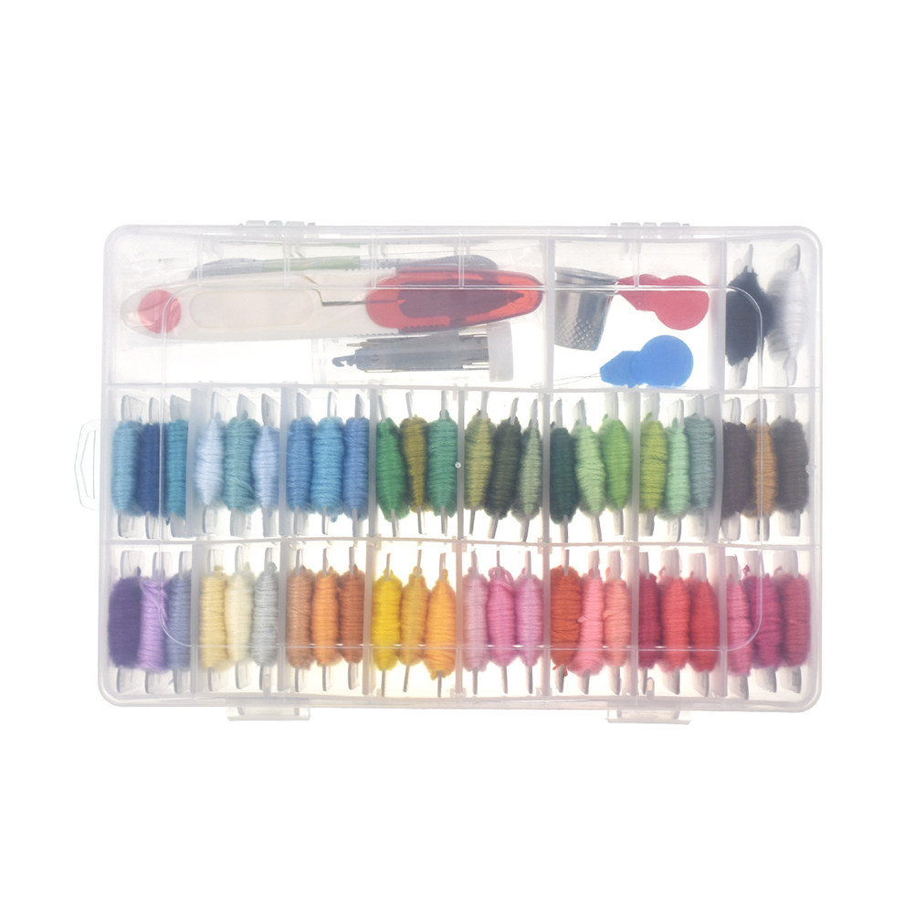 50 Assorted Embroidery Kit Sup - Embroidery Pattern 评论和价格
