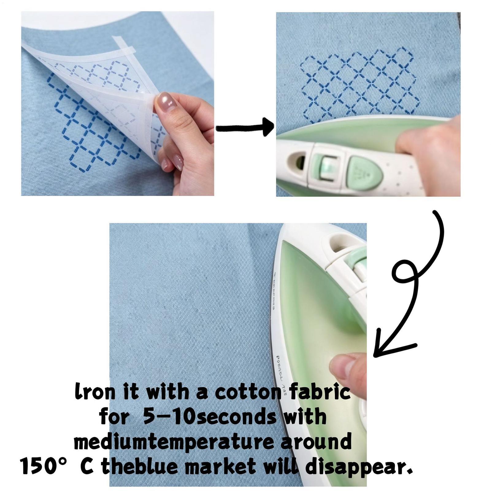 40g/can Heat Erasable Fabric C - Embroidery Pattern 评论和价格