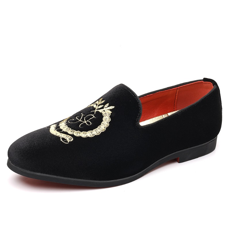 Luxury Designer Loafers Suede  - Embroidery Designer 评论和价格