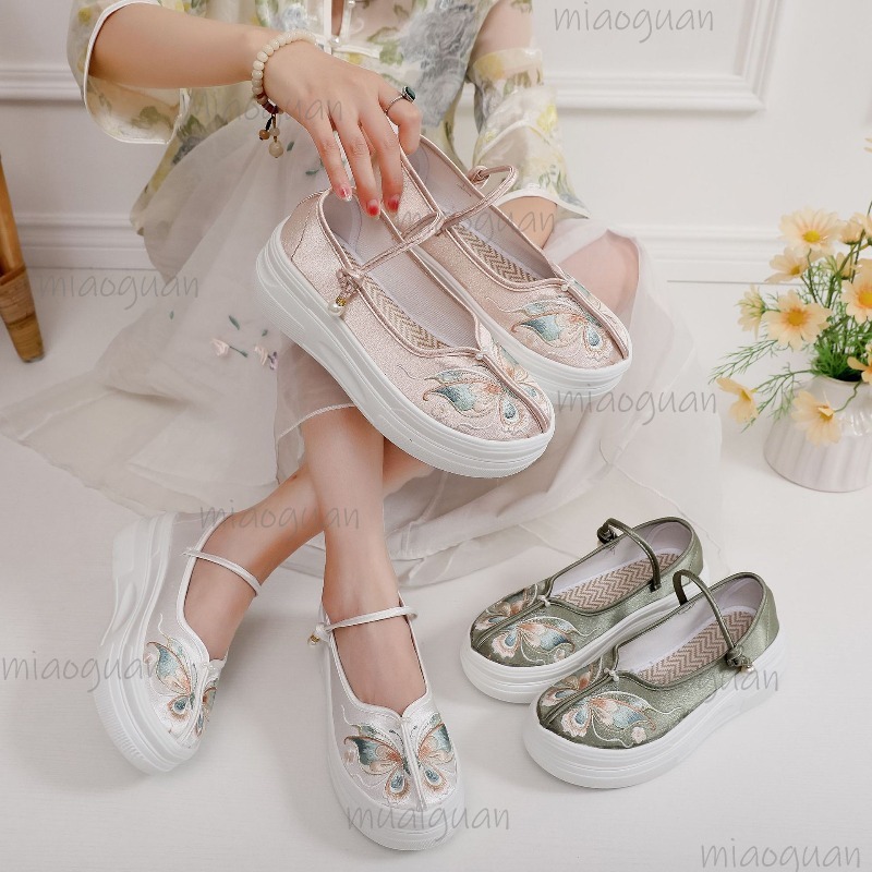 Women's Chinese Style Embroide - Embroidery Shoes 评论和价格