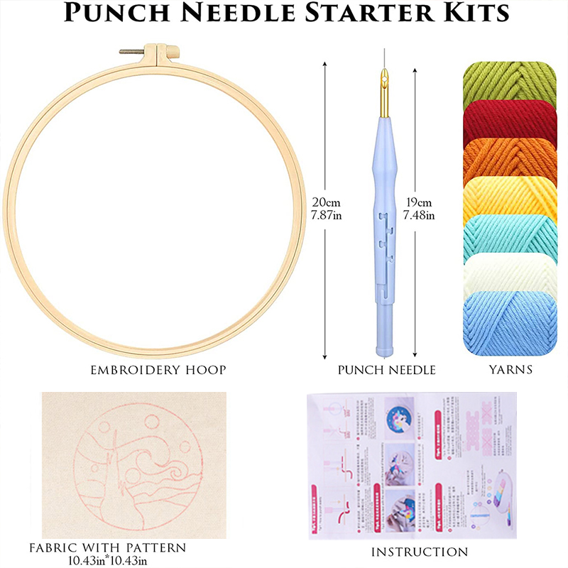 GATYZTORY Punch Needle Embroid - Punch Needle Handle 评论和价格