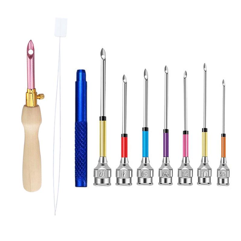 1-17Pcs Punch Needle Tool Kit  - Punch Needle Handle 评论和价格