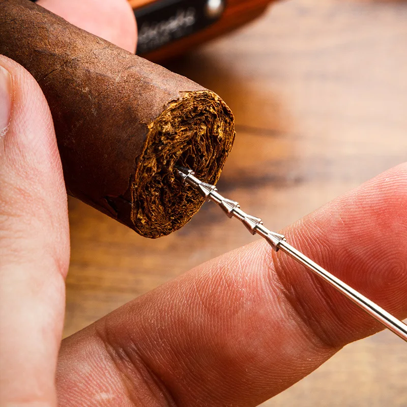 Portable Cigar Draw Enhancer T - Punch Needle Handle 评论和价格