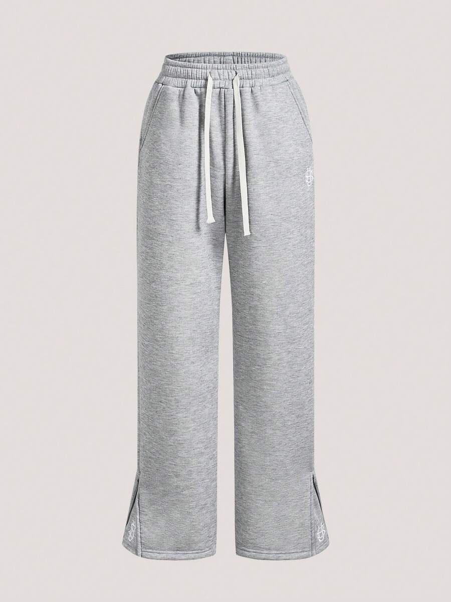 Men's Casual Sports Pants With - Embroidery Jersey 评论和价格