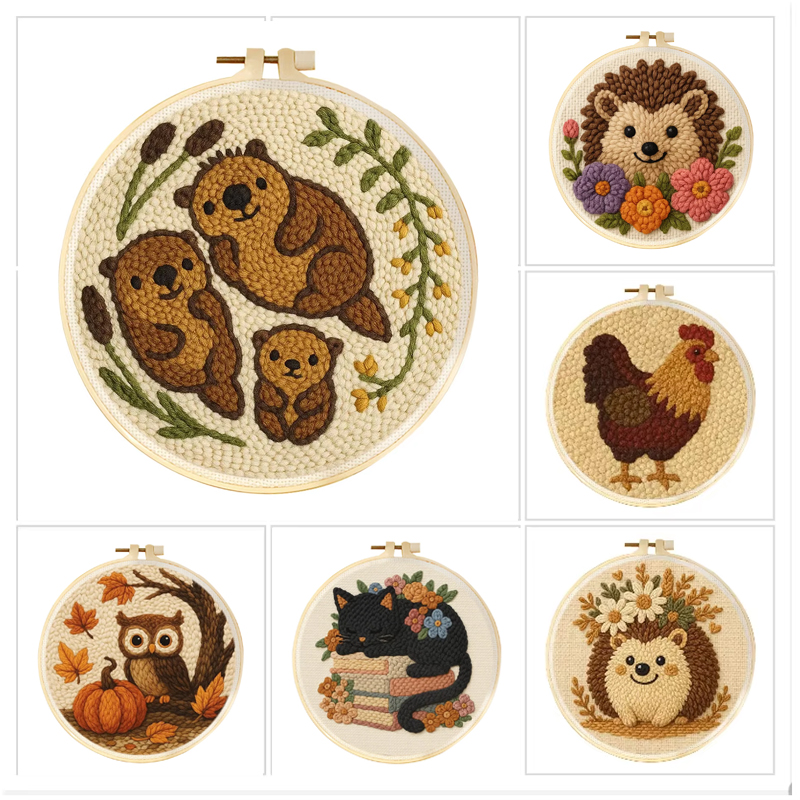 Punch Needle Embroidery Kits F - Punch Needle Handle 评论和价格