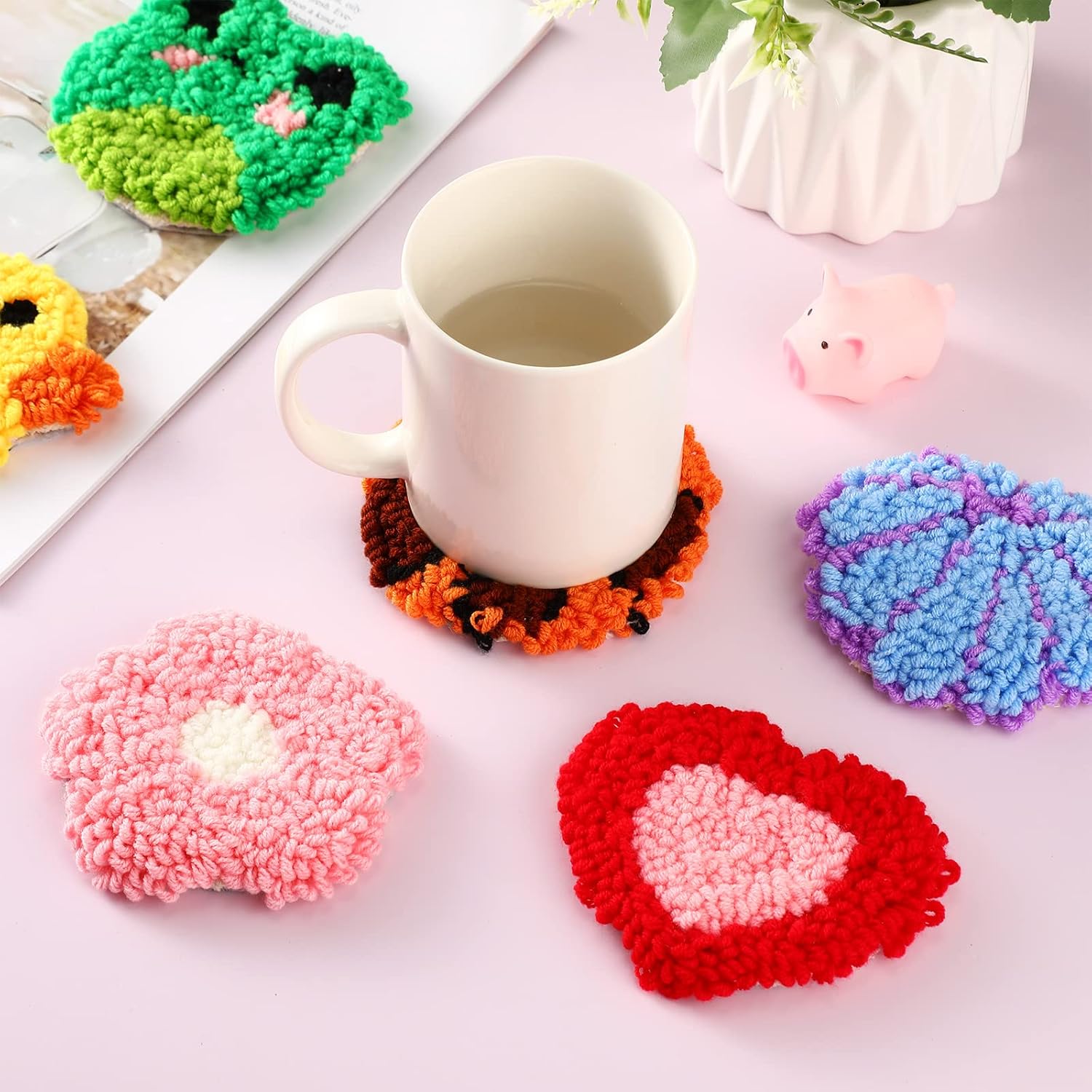 6pcs Punch Needle Embroidery K - Punch Needle Handle 评论和价格