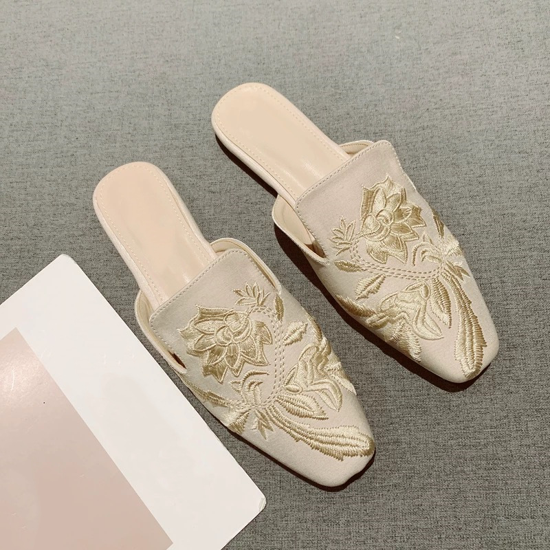 2026 New Womens Shoe Retro Emb - Embroidery Design Free 评论和价格
