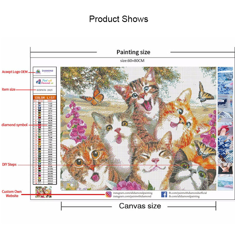 CHENISTORY 5D DIY Diamond Pain - Embroidery Cross Stitch Patterns 评论和价格