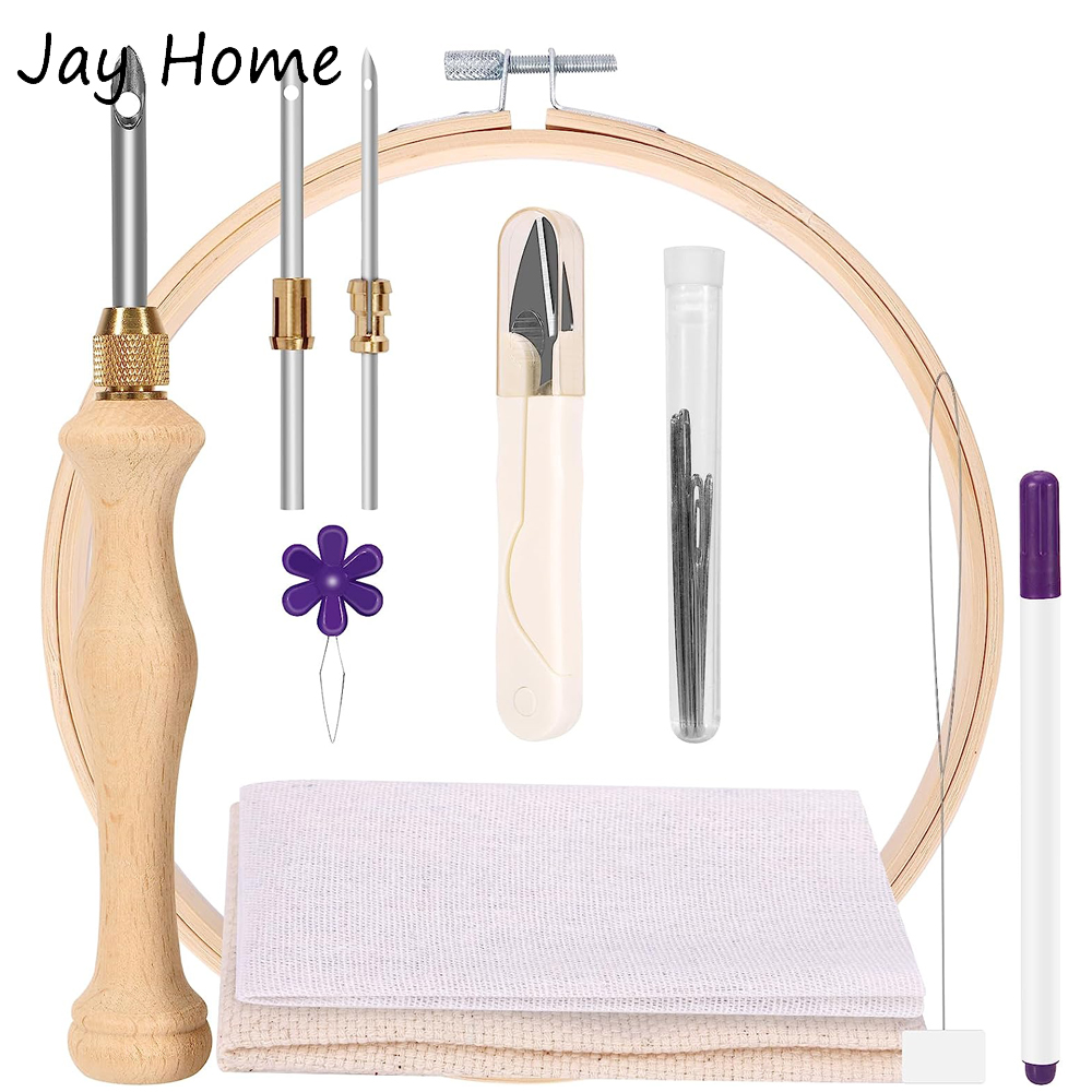 Punch Needle Starter Kit with  - Punch Needle Handle 评论和价格