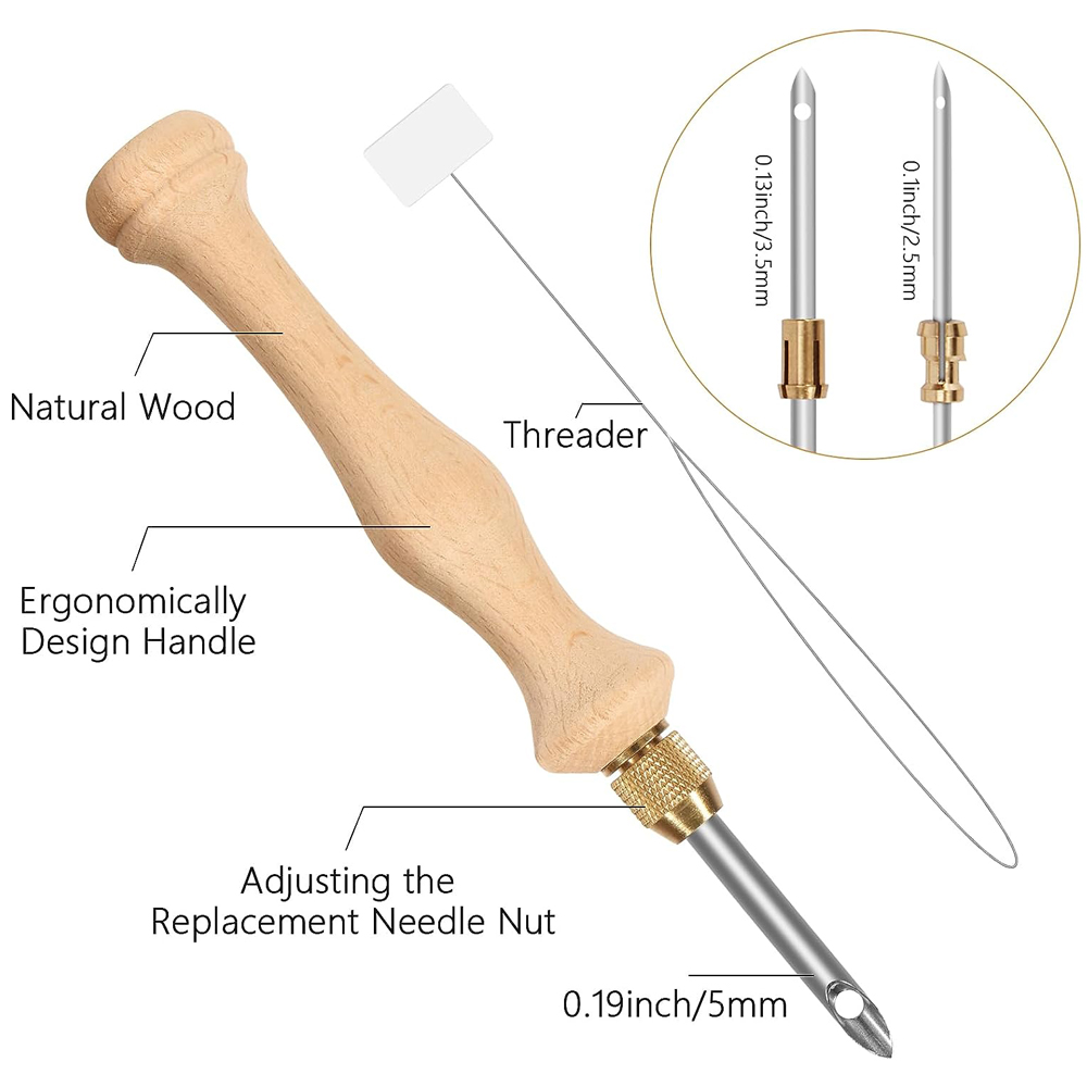 Punch Needle Starter Kit with  - Punch Needle Handle 评论和价格