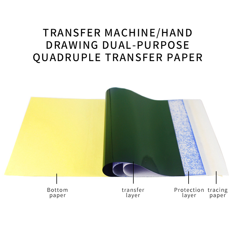 A4 Thermal Tattoo Stencil Pape - Transfer Paper Carbon 评论和价格