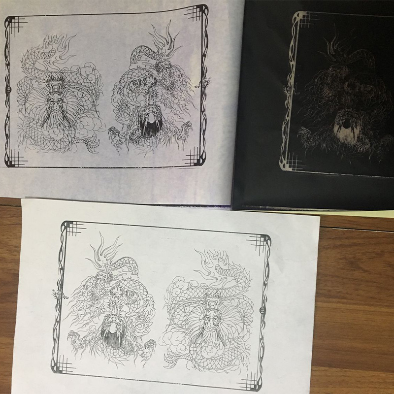 A4 Thermal Tattoo Stencil Pape - Transfer Paper Carbon 评论和价格