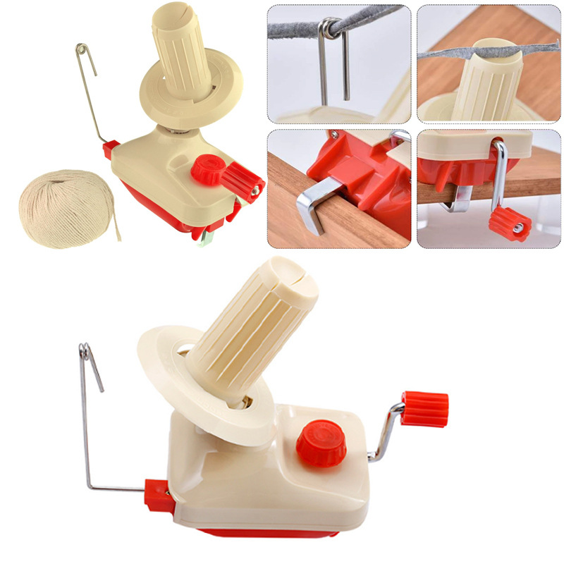 Red Needlecraft Yarn Ball Wind - Embroidery Operator 评论和价格