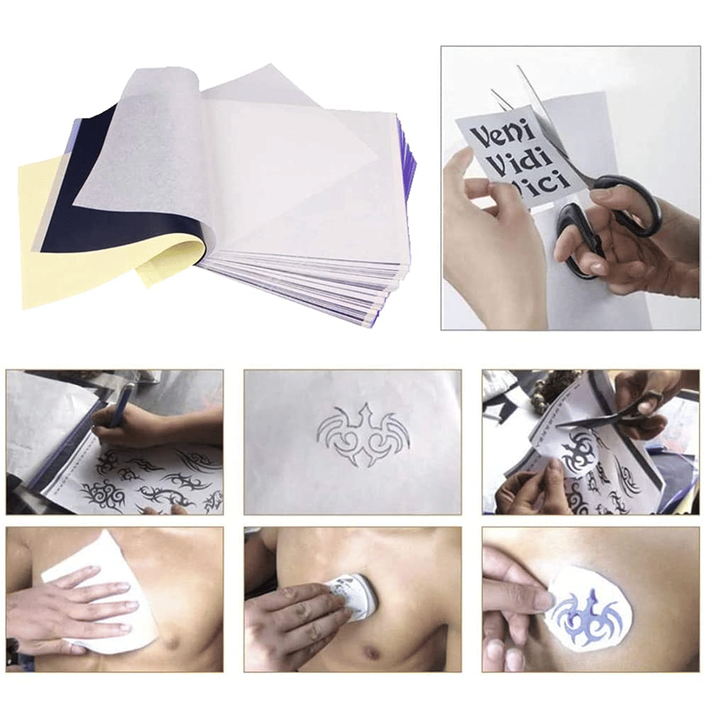 1 Pack Tattoo Transfer Paper S - Transfer Paper Carbon 评论和价格