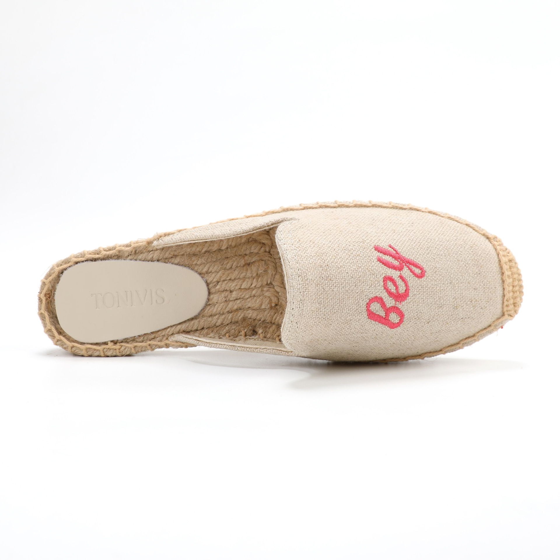 Women Floral Embroidered Espad - Embroidery Shoes 评论和价格