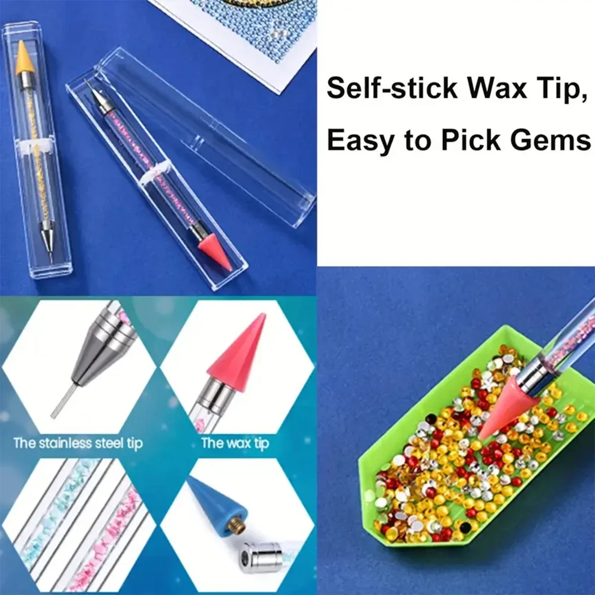 Waxless Diamond Painting Tool, - Embroidery Art 评论和价格