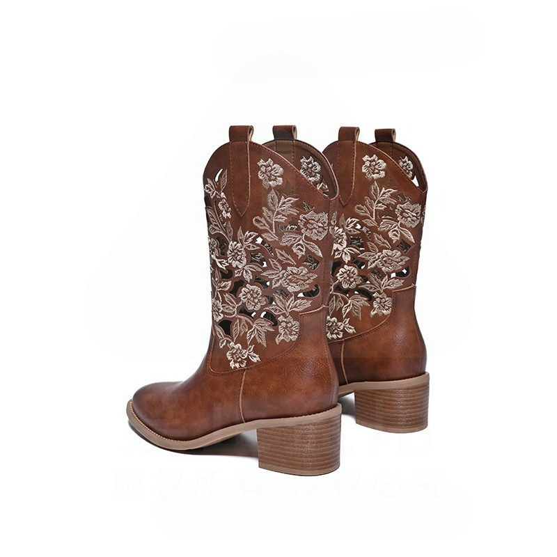 Retro Women Shoes Exquisite Ge - Embroidery Design Free 评论和价格