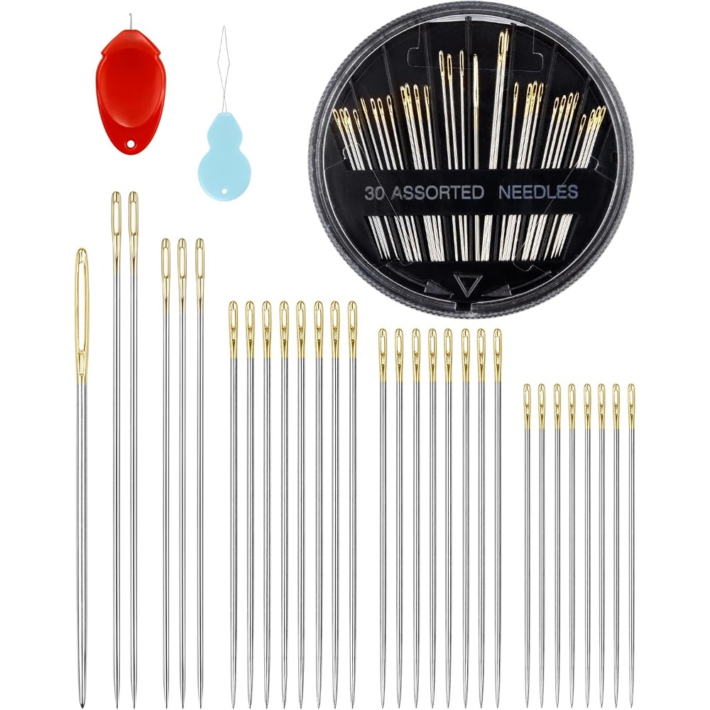 30-Count Steel Hand Sewing Nee - Embroidery Art 评论和价格