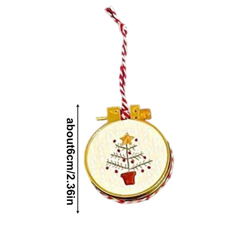 Christmas 2025 News Handmade E - Embroidery Xmas Decorations 评论和价格