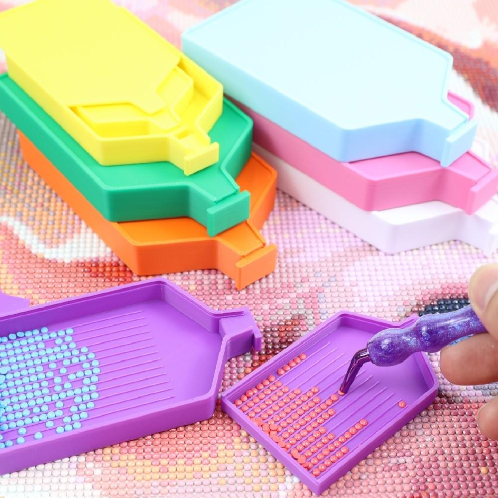 DIY 3Pcs Diamond Painting Tray - Embroidery Uae 评论和价格