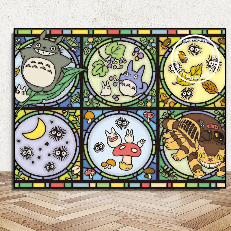 Japanese Cat Anime Art Pattern - Embroidery Cross Stitch Patterns 评论和价格