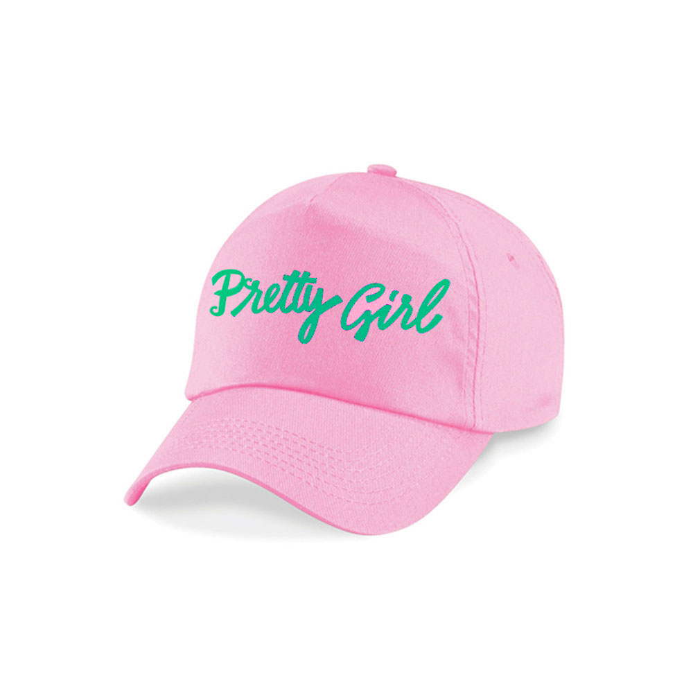 Solid Pink Green Pretty Girl L - Embroidery Alpha 评论和价格