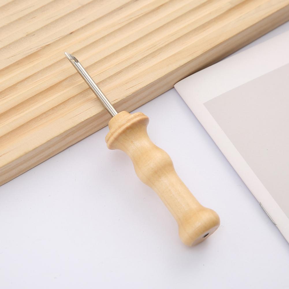 Embroidery Needle Wooden Handl - Punch Needle Handle 评论和价格