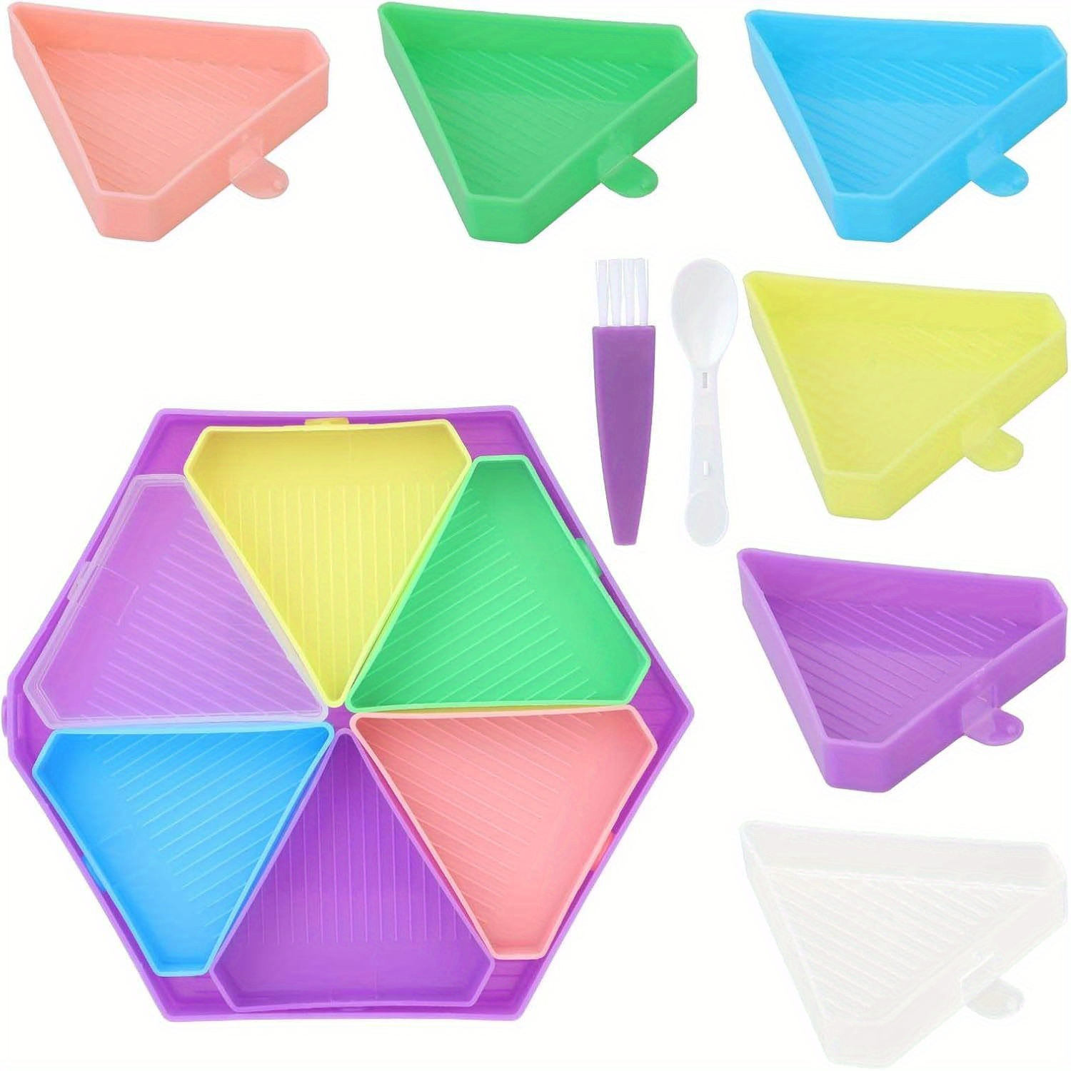 9PCS New Diamond Painting Tray - Embroidery Uae 评论和价格