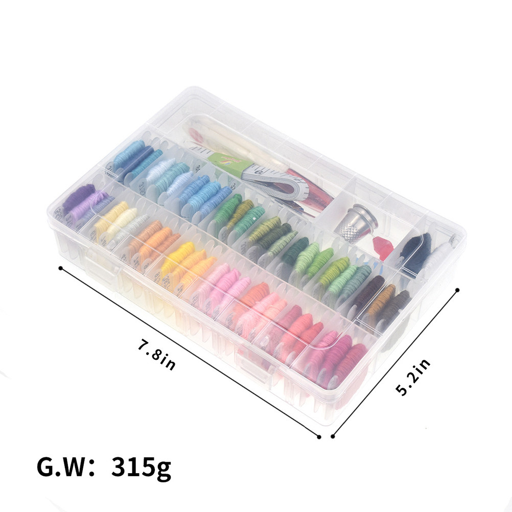 50 Assorted Embroidery Kit wit - Embroidery Pattern 评论和价格