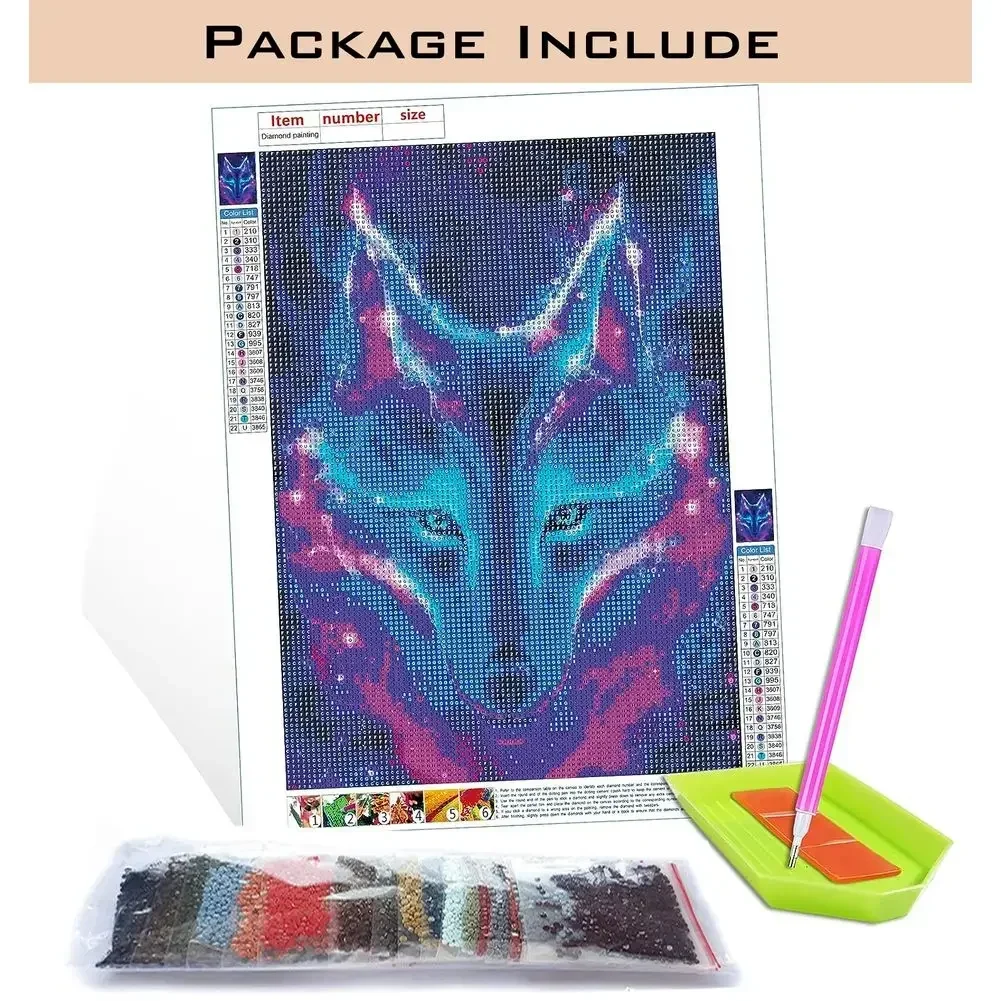 1pc frameless Cross Stitch Dia - Embroidery Pattern 评论和价格