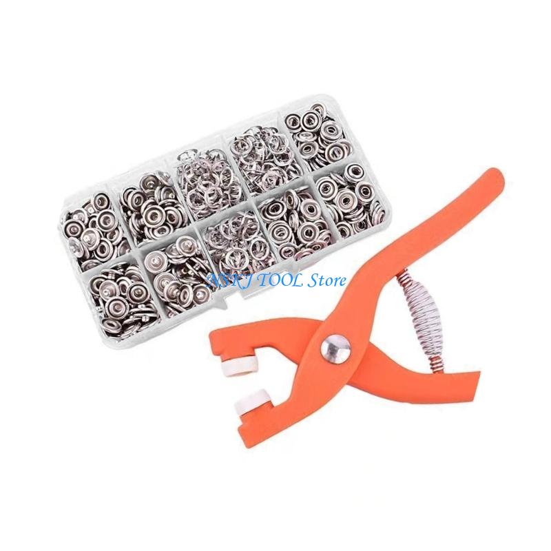 L8RC Metal Button Press Set Wi - Embroidery Operator 评论和价格