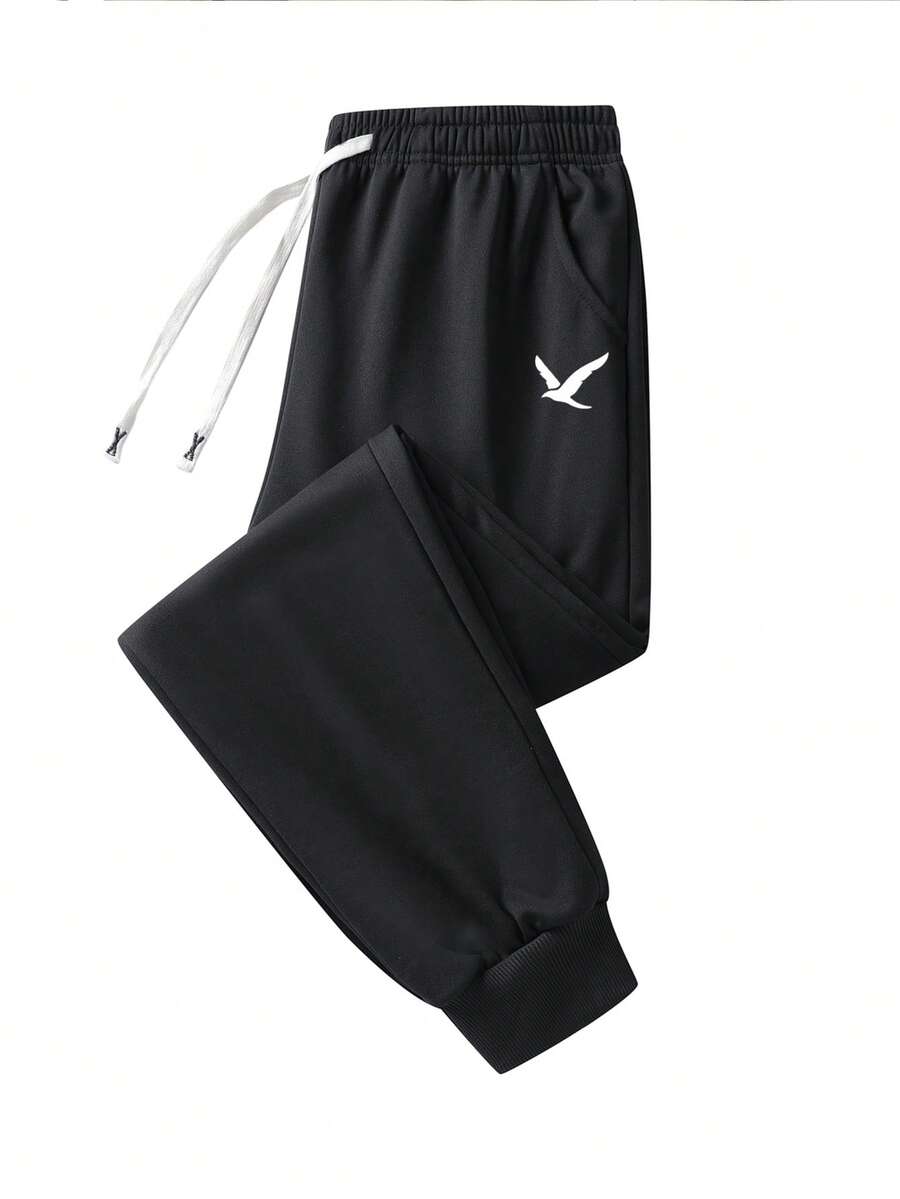 1pc Men's Casual Sweatpants, L - Embroidery Jersey 评论和价格