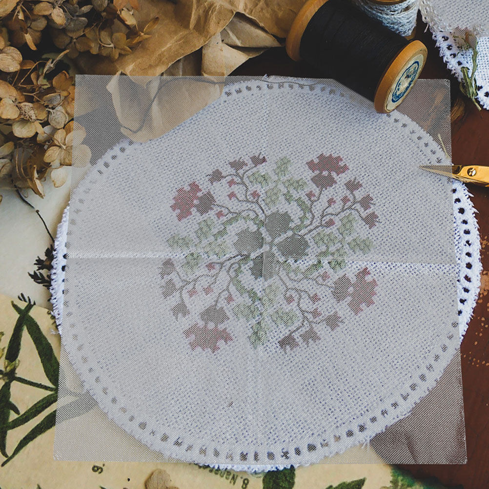 8Pcs Water Soluble Embroidery  - Embroidery Pattern 评论和价格