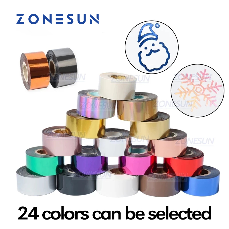 ZONESUN 3/4/5cm Gold Silver Bl - Transfer Paper Carbon 评论和价格
