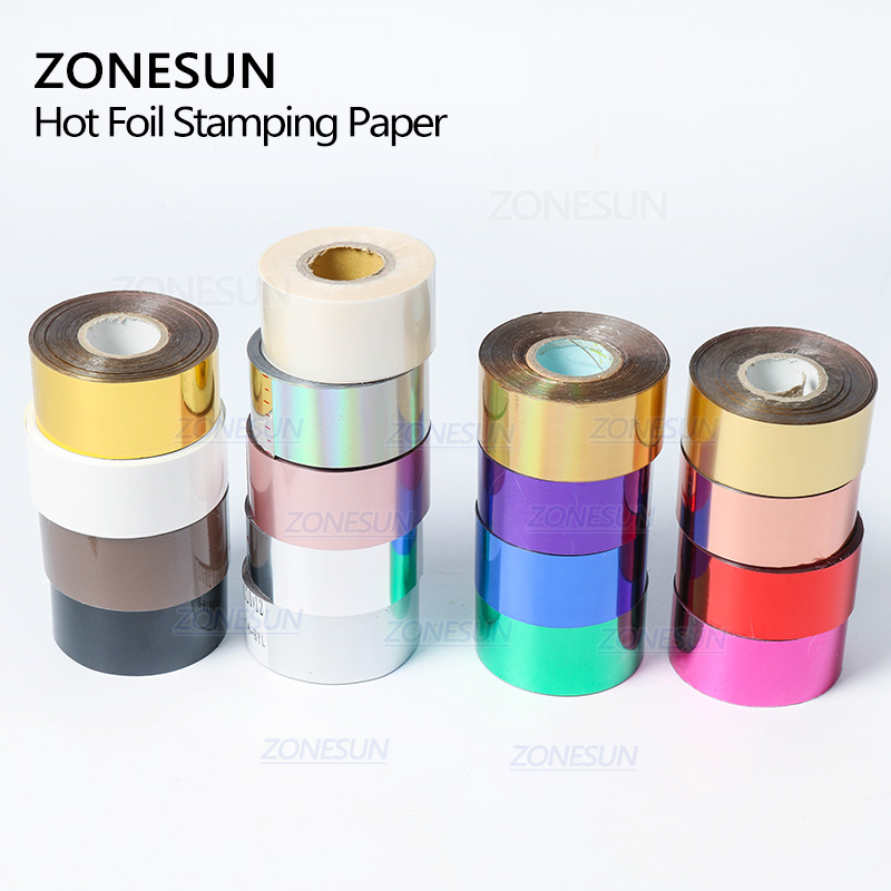 ZONESUN 3/4/5cm Gold Silver Bl - Transfer Paper Carbon 评论和价格