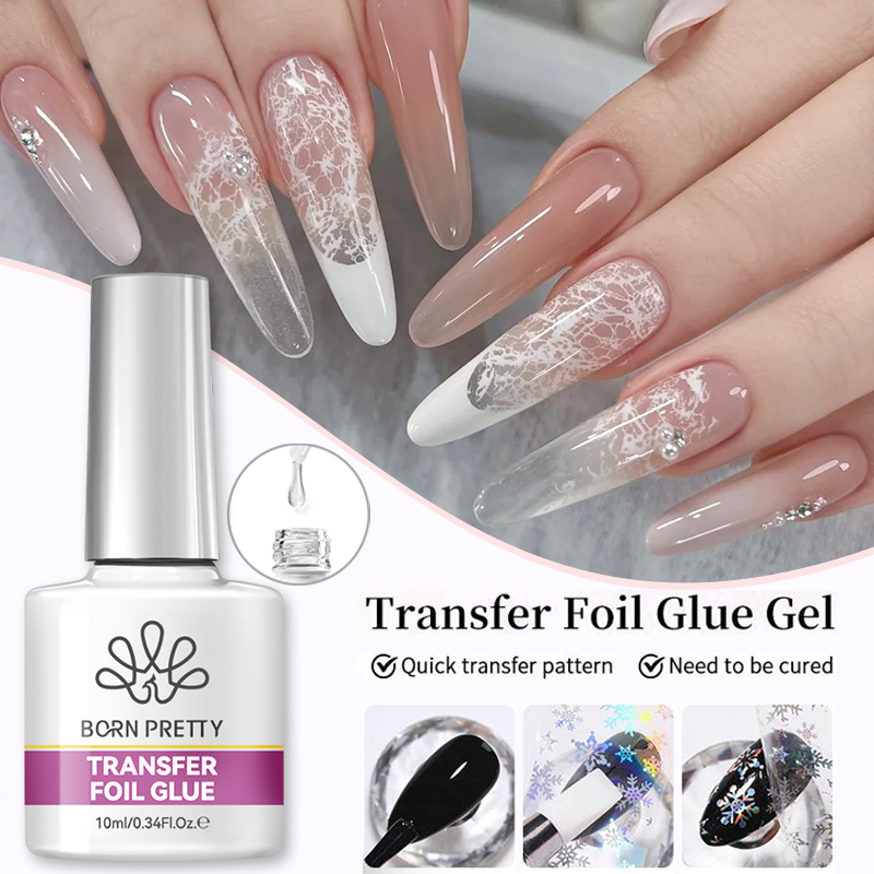 BORN PRETTY Nail Foil Glue Gel - Transfer Paper Carbon 评论和价格