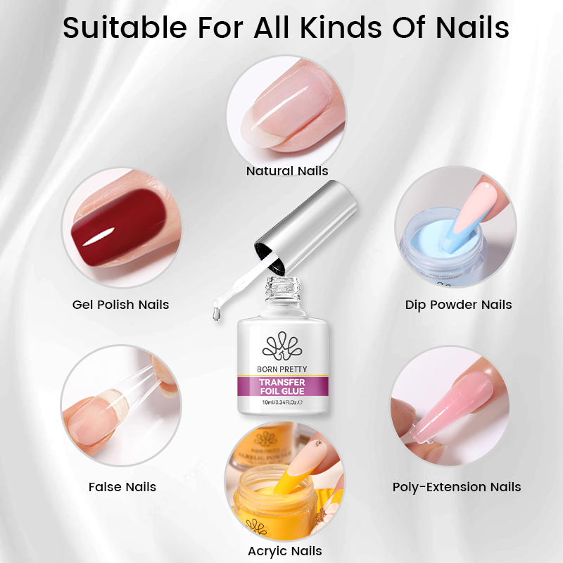 BORN PRETTY Nail Foil Glue Gel - Transfer Paper Carbon 评论和价格