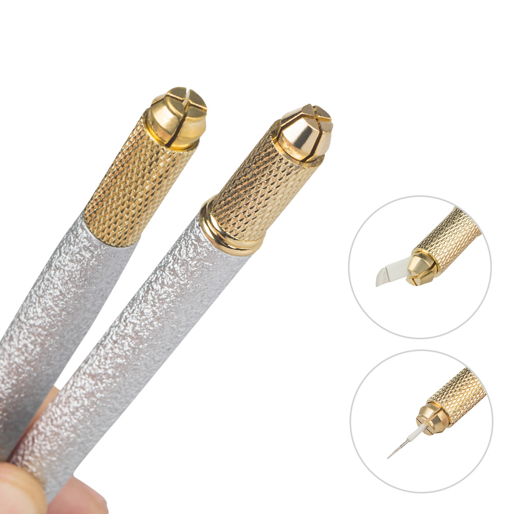 1pcs Microblading Double End M - Embroidery Eyebrow 评论和价格