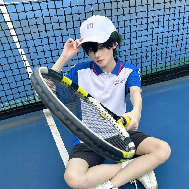 Tennis Anime Ryoma Echizen Tez - Embroidery Jersey 评论和价格